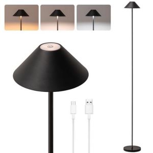 Rechargeable Floor Lamp for Indoor/Outdoor, Cordless Tall